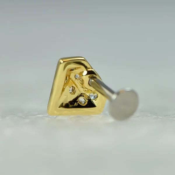 Bijou piercing labret en acier