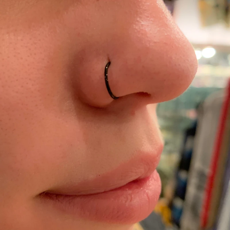 Anneau ouvert piercing nez