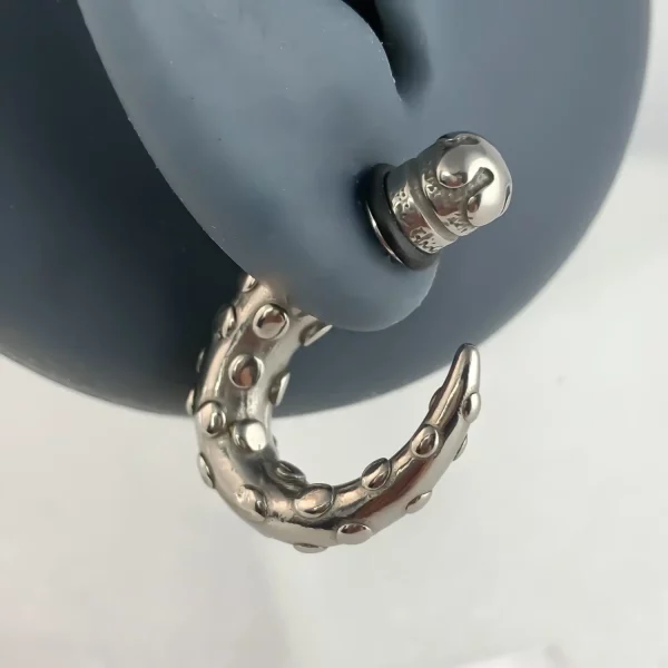 Faux piercing Oreille FakeStretch acier