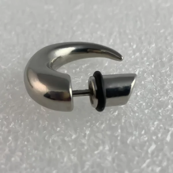 Faux piercing Oreille FakeStretch Claw Courbé – Image 3