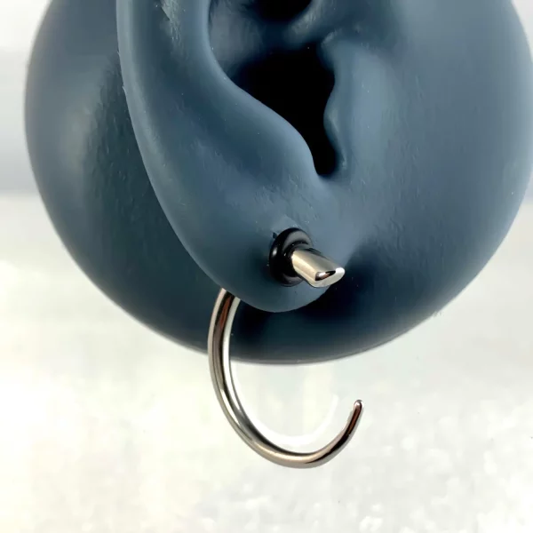 Piercing Lobe Ecarté SilverSteel – Image 2