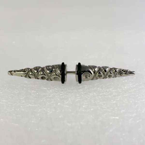 Faux piercing Oreille FakeStretch Double Spike