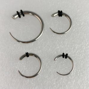 Piercing Lobe Ecarté SilverSteel