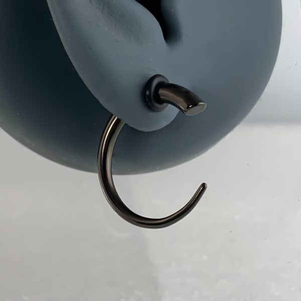 Piercing Lobe Ecarté BlackSteel